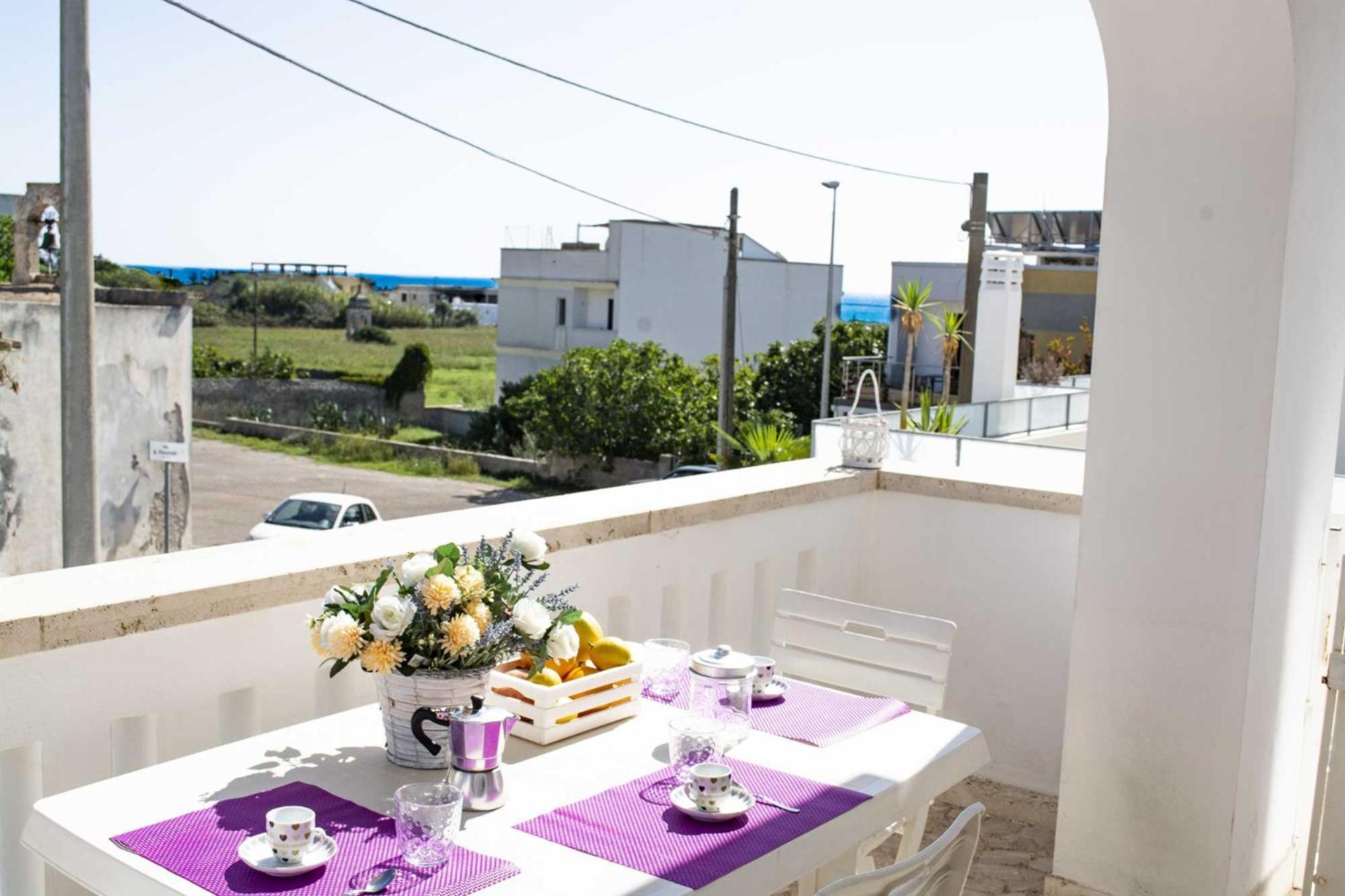 מרינה די פסקולוזה Appartamenti In Via Schipa Pescoluse מראה חיצוני תמונה